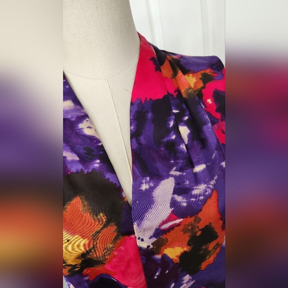 NWOT Kasper floral sleeveless top - Size Small - Picture 6 of 7